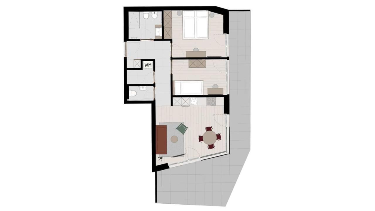 Astor Apartments Olang ห้อง รูปภาพ